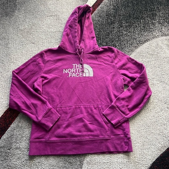 The North Face Purple Hoodie Sweater - Picture 1 of 3